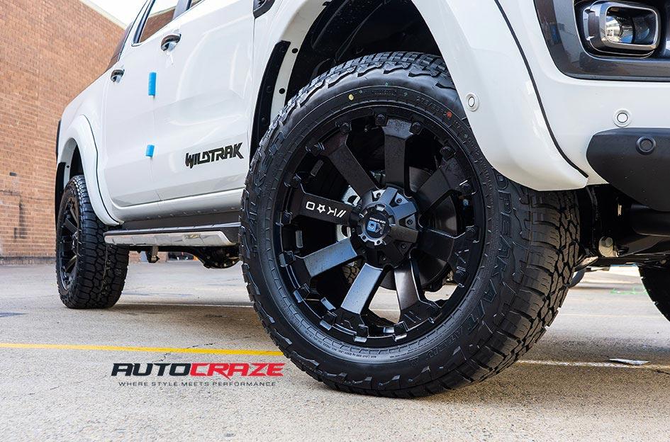 FORD RANGER AMBUSH MATTE BLACK